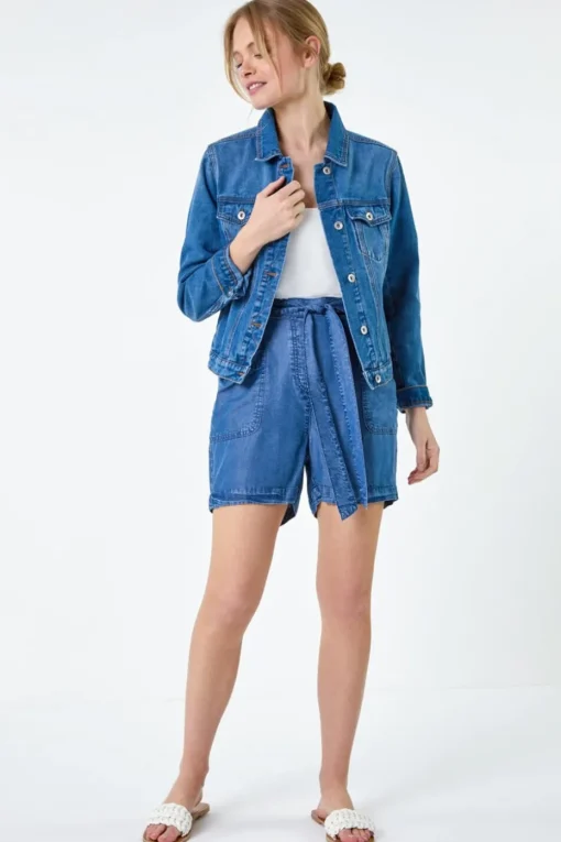 Roman Blue Classic Cotton Denim Jacket