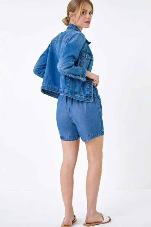 Roman Blue Classic Cotton Denim Jacket