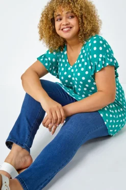 Roman Blue Curve Stretch Denim Jegging