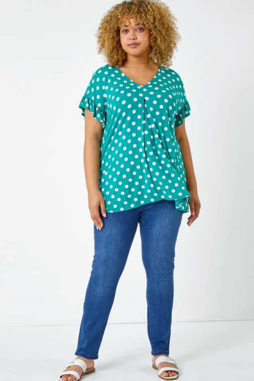 Roman Blue Curve Stretch Denim Jegging