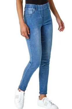 Roman Bright Blue 31" Stretch Denim Jegging