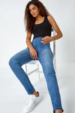 Roman Bright Blue 31" Stretch Denim Jegging
