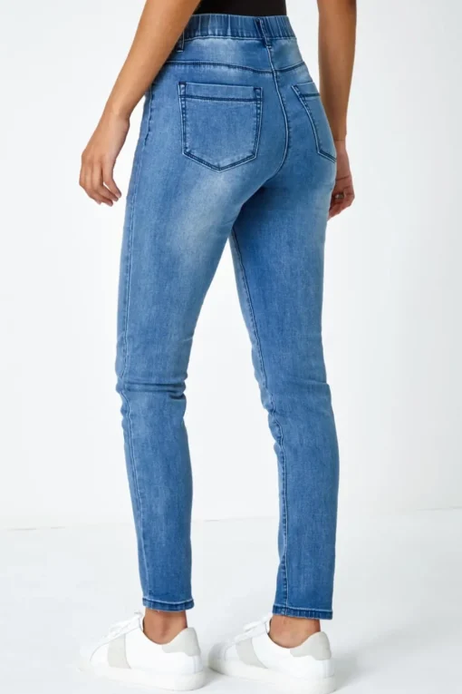 Roman Bright Blue 31" Stretch Denim Jegging