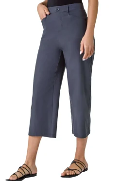 Roman Dark Grey Cropped Stretch Culotte