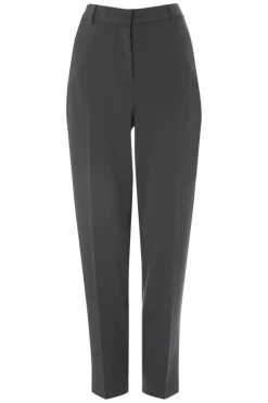Roman Dark Grey Short Straight Leg Stretch Trouser
