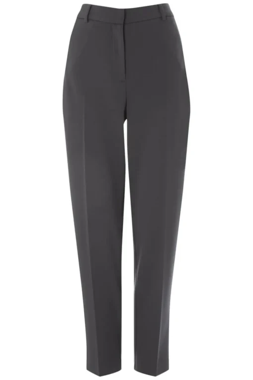 Roman Dark Grey Short Straight Leg Stretch Trouser