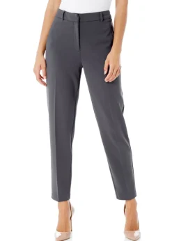 Roman Dark-Grey Straight Leg Stretch Trouser