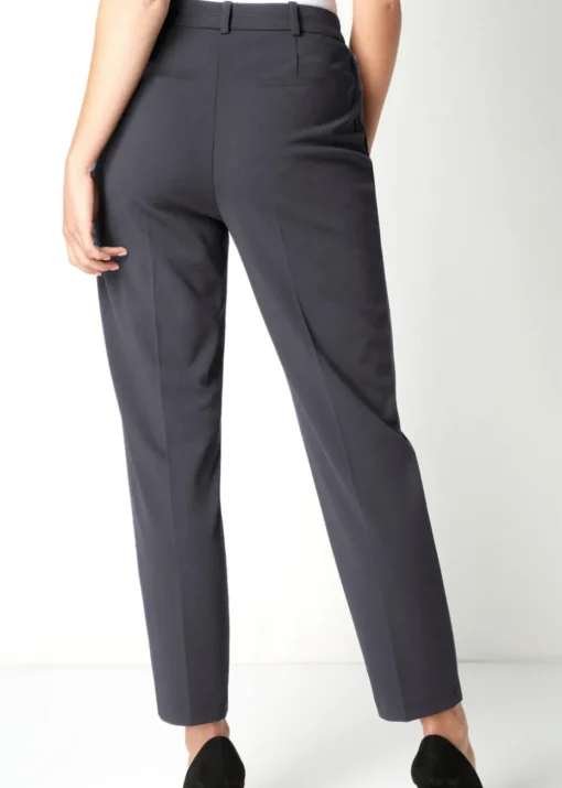 Roman Dark-Grey Straight Leg Stretch Trouser
