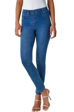 Roman Denim Elastic Waist 31" Denim Stretch Jegging