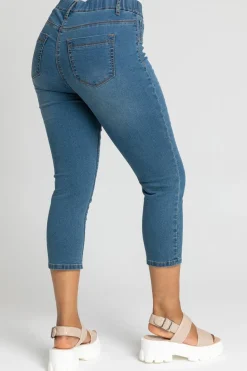 Roman Denim Petite Stretch Crop Denim Jegging