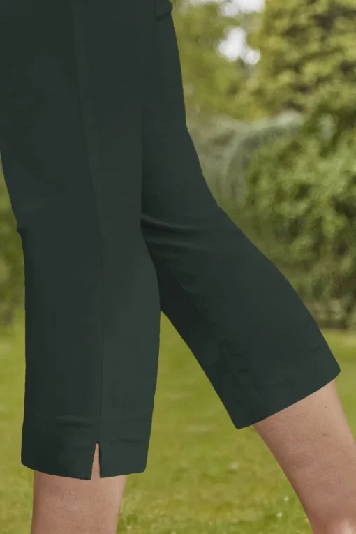 Roman Forest Cropped Stretch Trouser Capri Summer Leggings 3/4 Pedal Pushers