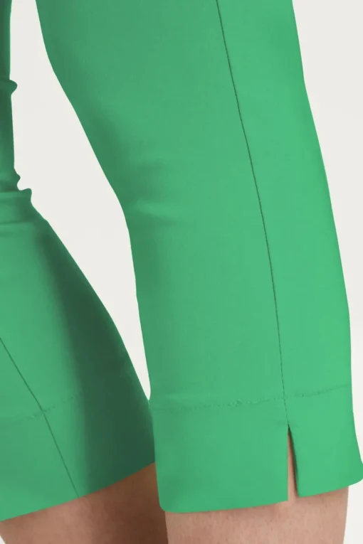 Roman Green Cropped Stretch Trouser Capri Summer Leggings 3/4 Pedal Pushers