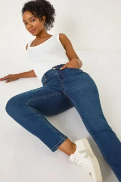 Roman Indigo Petite Skinny Stretch Jean