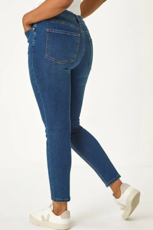 Roman Indigo Petite Skinny Stretch Jean