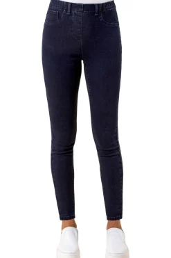 Roman Indigo Ultimate Stretch Elastic Waist Jegging 29"