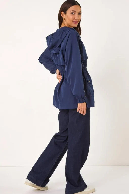 Roman Navy Shower Resistant Rain Jacket