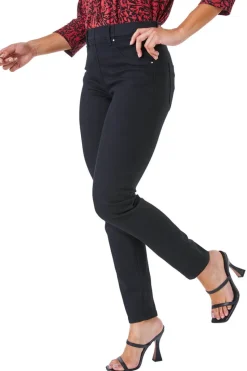 Roman Petite Black Stretch Denim Jegging