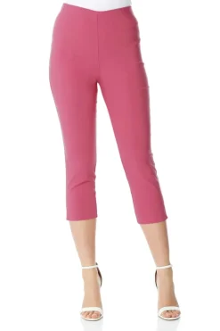 Roman Pink Cropped Stretch Trouser