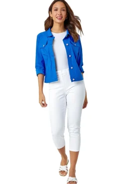 Roman Royal Blue Stretch Pocket Detail Jacket