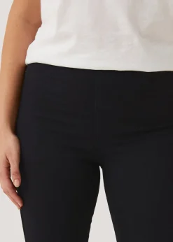 Rosie Black Pull On Jeggings (Long Length)
