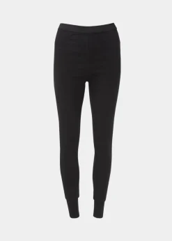 Rosie Black Pull On Jeggings (Long Length)