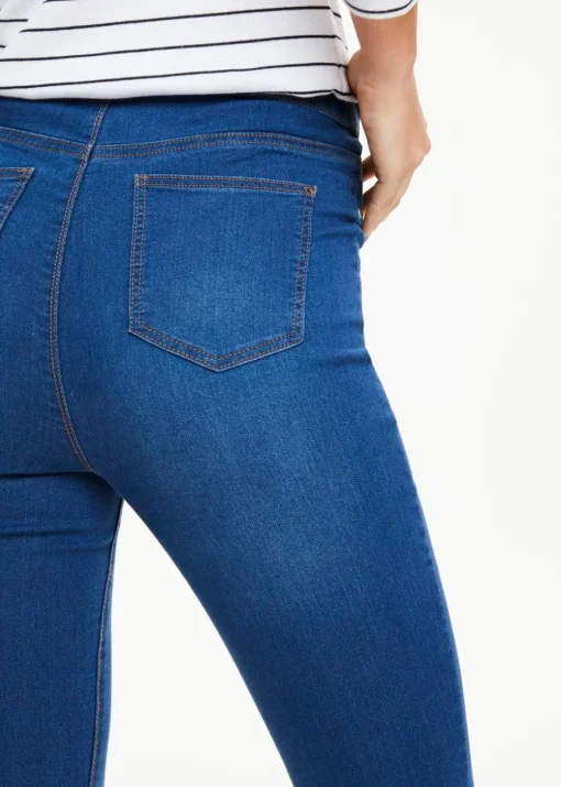 Rosie Mid Wash Pull On Jeggings