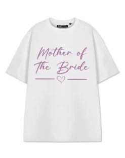 Show Me The Merch Mother Of The Bride White T Shirt