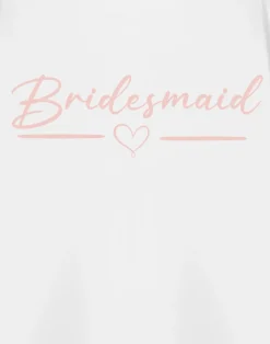 Show Me The Merch The Bridesmaid White T Shirt