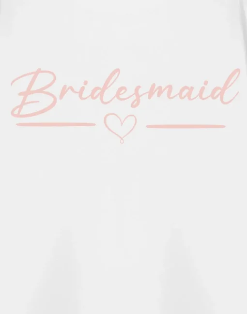 Show Me The Merch The Bridesmaid White T Shirt
