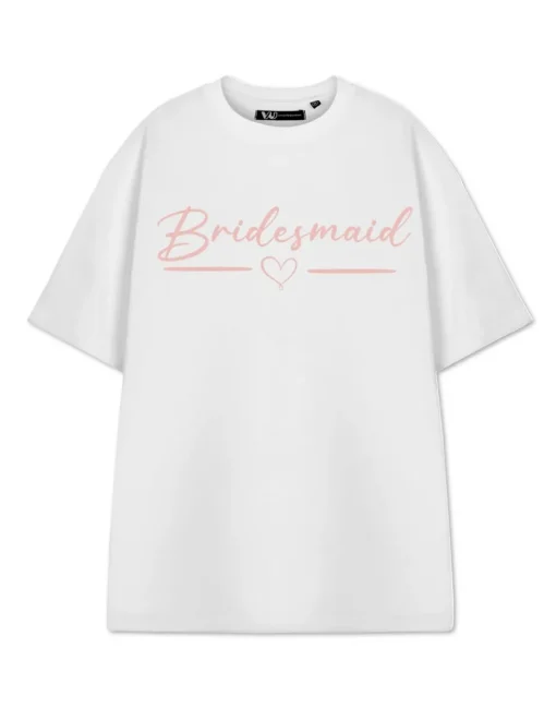Show Me The Merch The Bridesmaid White T Shirt