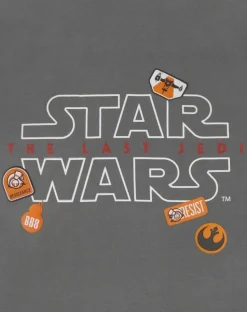 Star Wars Grey Badges T Shirt