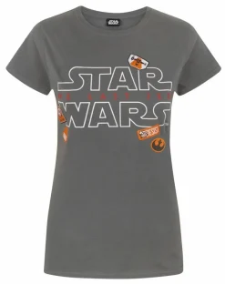 Star Wars Grey Badges T Shirt
