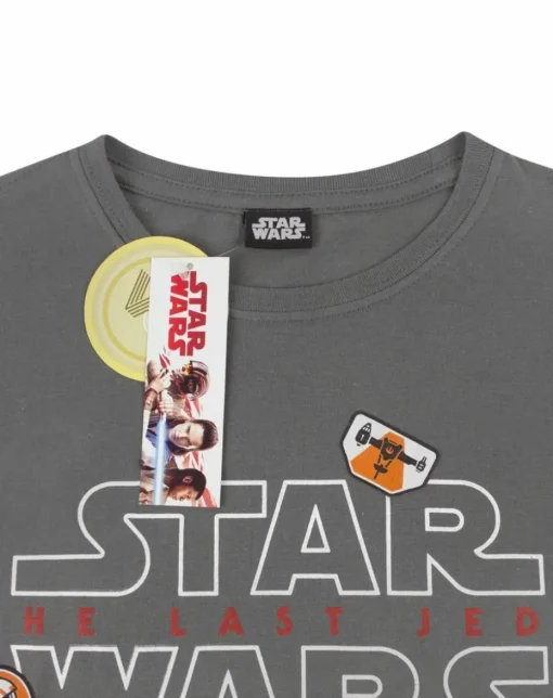 Star Wars Grey Badges T Shirt