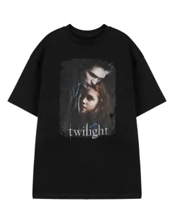Twilight Black Movie Poster Short Sleeved T-Shirt