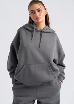 Urban Bliss Charcoal Oversized Hoodie