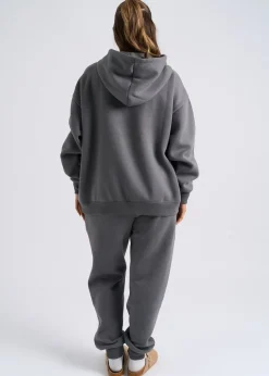 Urban Bliss Charcoal Oversized Hoodie