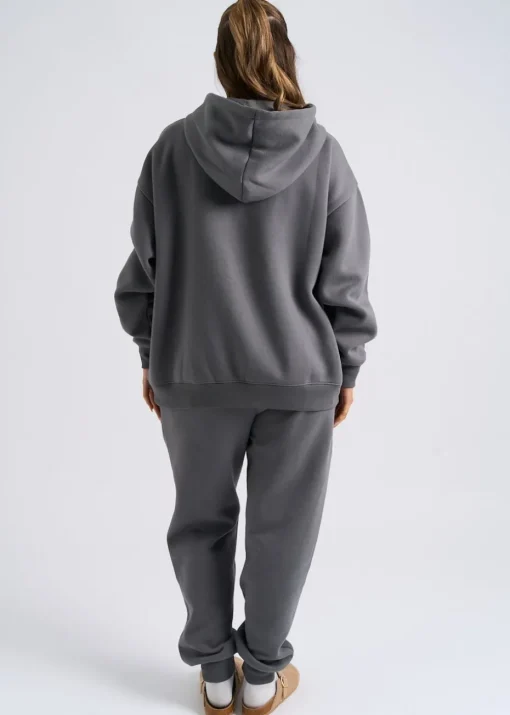 Urban Bliss Charcoal Oversized Hoodie