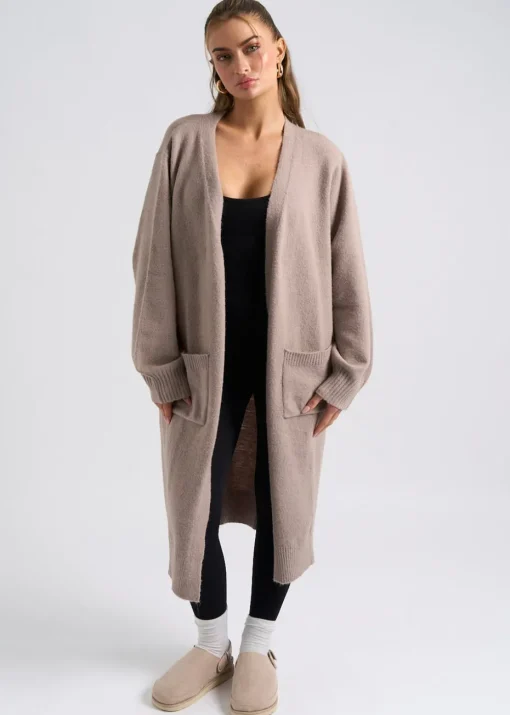 Urban Bliss Mink Longline Cardigan