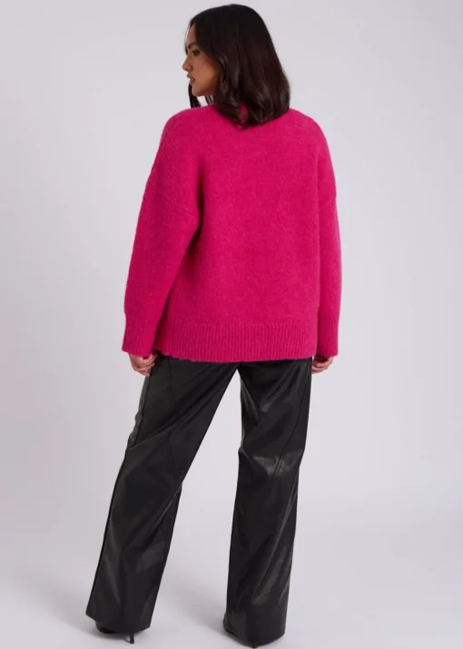 Urban Bliss Pink Wool Blend Jumper