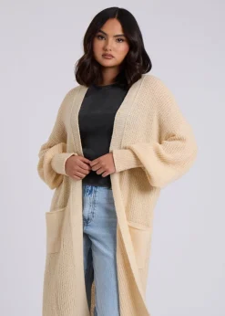 Urban Bliss Stone Chunky Longline Cardigan