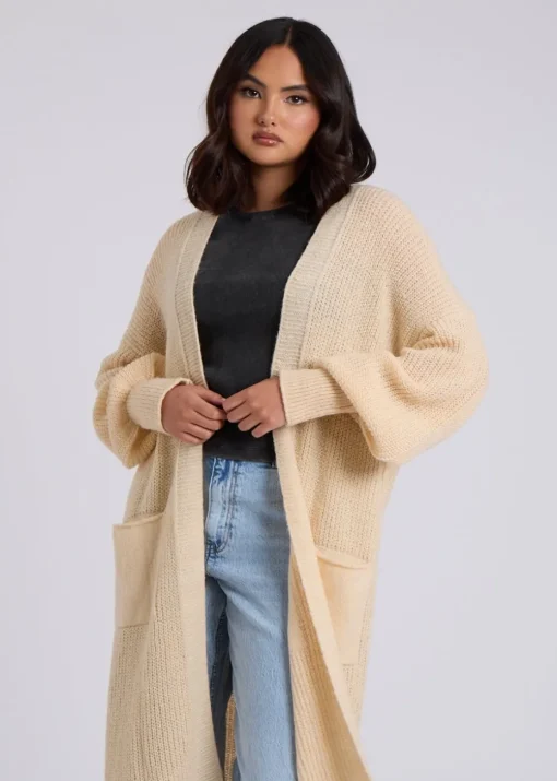Urban Bliss Stone Chunky Longline Cardigan