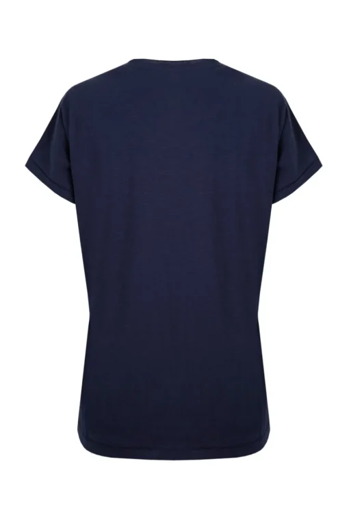 Weird Fish Blue Fly Free Slub Graphic T-Shirt