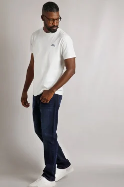 Weird Fish Denim Blue Eddie Straight Leg Denim Jeans