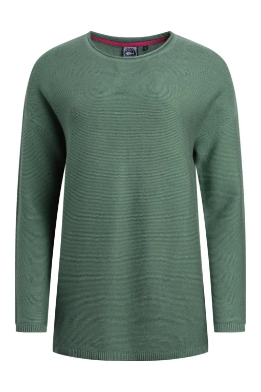 Weird Fish Jade Dalla Knitted Crew Neck Jumper