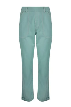 Weird Fish Light Blue Malorri Chino Trousers
