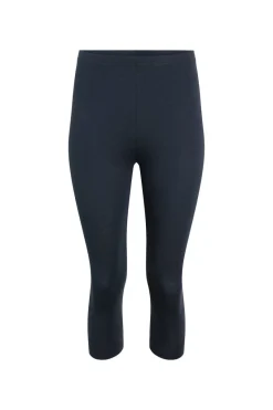 Weird Fish Navy Blondie Cropped Leggings