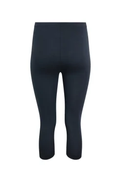 Weird Fish Navy Blondie Cropped Leggings