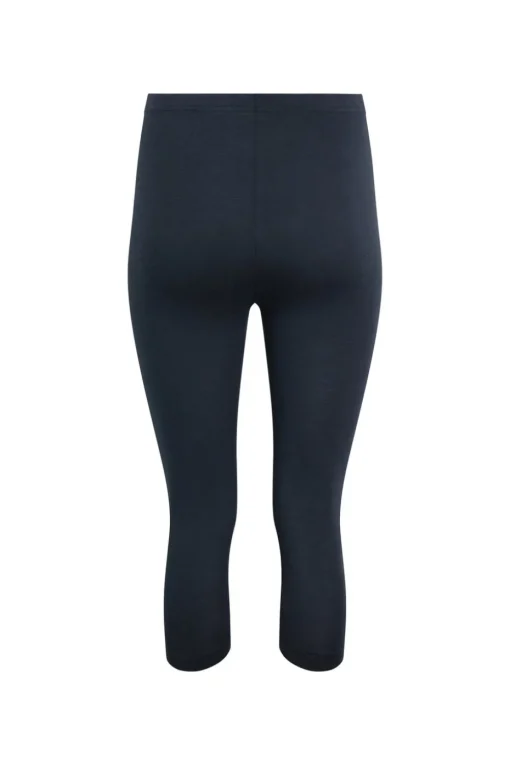 Weird Fish Navy Blondie Cropped Leggings