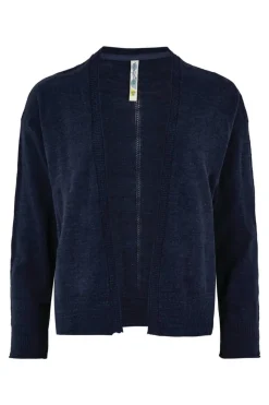 Weird Fish Navy Limon Outfitter Cardigan