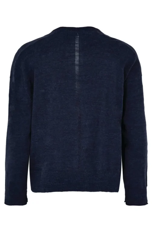 Weird Fish Navy Limon Outfitter Cardigan